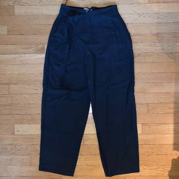 Brand New Beautiful Women's Raw Silk Ainsley Wrap Sarong Pants by 7115 by Szeki - Picture 6 of 16